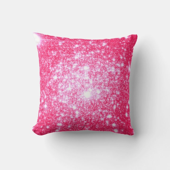 Oreiller Étoiles Rose Clair (Recto)