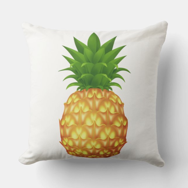 Oreiller extérieur à l'ananas (Recto)
