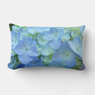 Oreiller Fleur d'Hydrangea Bleu fleurs Floral cade