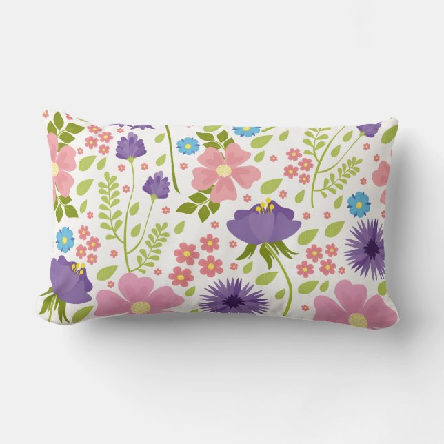 Oreiller Fleurs de Printemps (Recto)