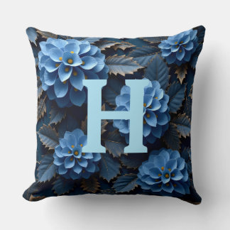 Oreiller floral personnalisé