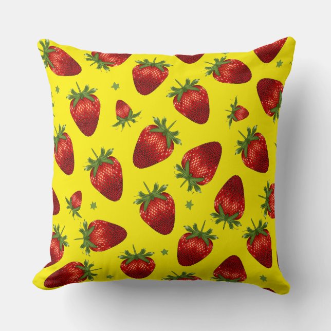 Oreiller Fraises (Recto)