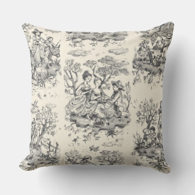 Oreiller "French country" (Recto)