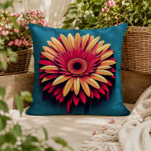 Oreiller Gerbera Daisy pour un Confort Inspiré du