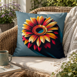 Oreiller Gerbera Daisy pour un Confort Inspiré du