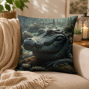 Oreiller Inspiré de l'Alligator