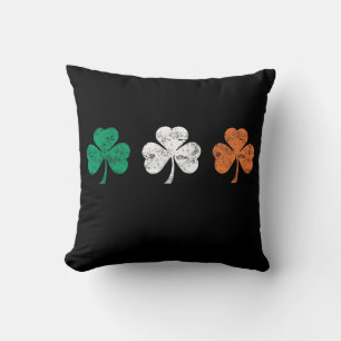 Oreiller Irish Shamrocks