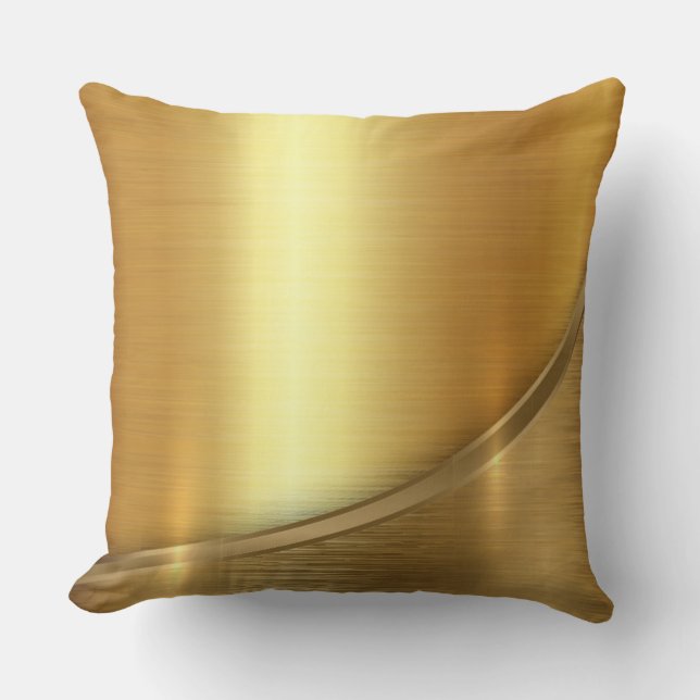 Oreiller Jaune en Or (Recto)