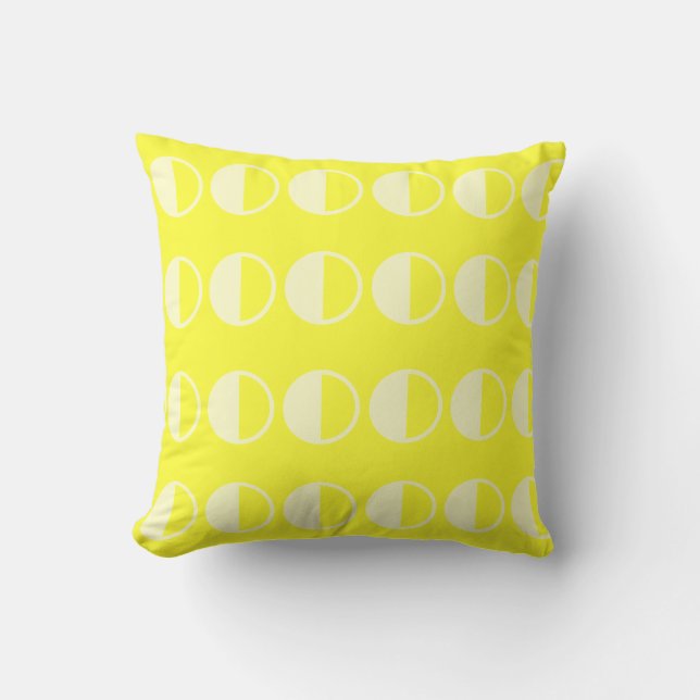 oreiller jaune solide (Recto)
