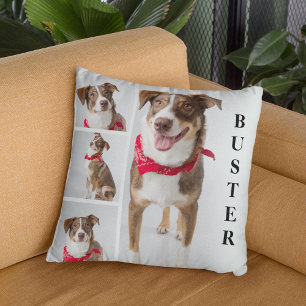 Oreiller jetable avec collage de photos de animaux
