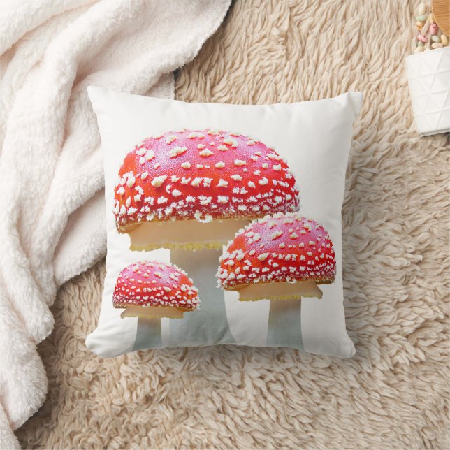 Oreiller jetable champignon rouge (Couverture)