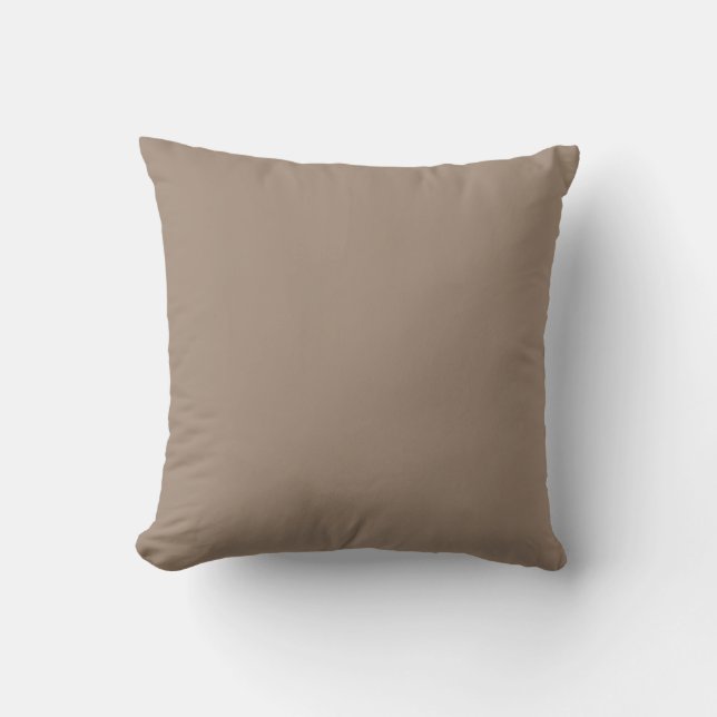 oreiller jetable couleur Brown poussiéreux (Recto)