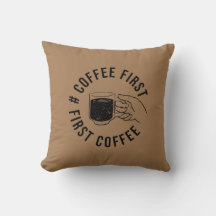 oreiller jetable pour le café premier t-shirt