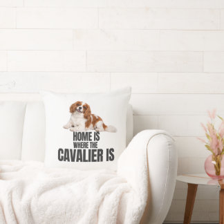 Oreiller jeté Cavalier est chez lui