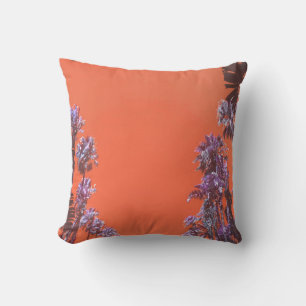 Oreiller jeté Coussin Palmiers Vibes Tropicales
