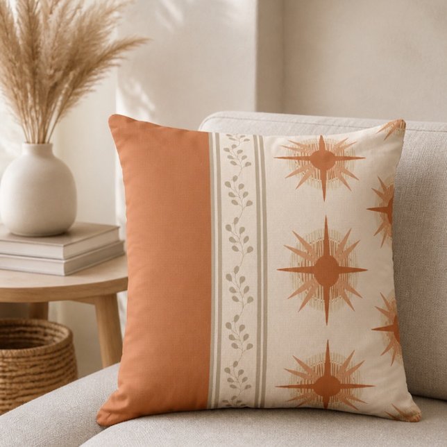 Oreiller jeté de mode de design géo bohème (Créateur téléchargé)