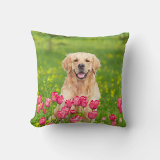 Oreiller jeté Golden Retriever