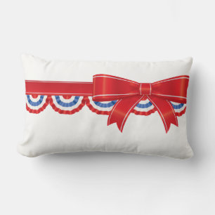 Oreiller jeté patriotique du 4 juillet