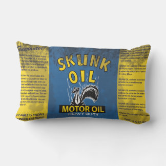 Oreiller jeté Skunk Vintage Oil Clean et Dirty