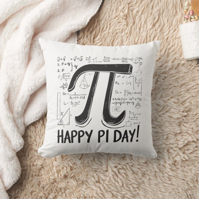 Oreiller Jour Pi - Amusant Math Cosy & Fun (Couverture)