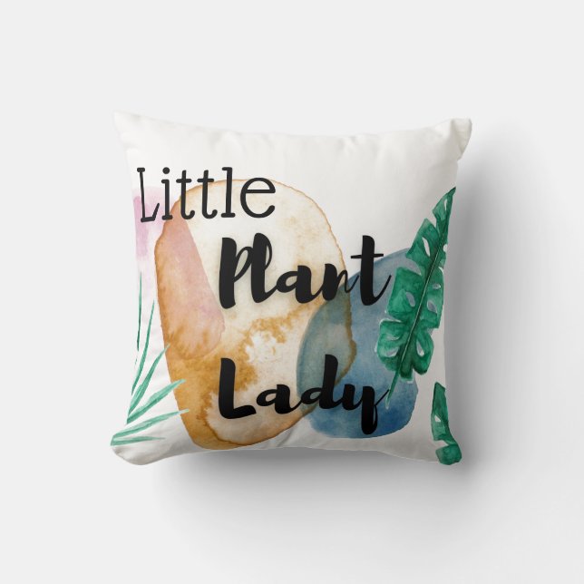 Oreiller Lady plante (Recto)