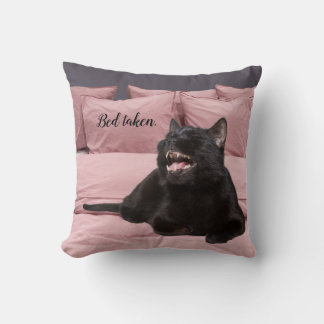 Oreiller Laughing Chat Noir