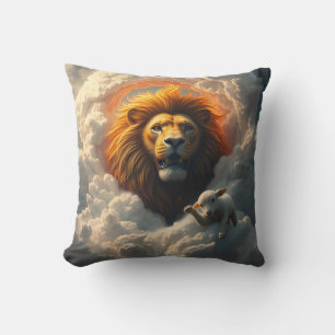 Oreiller Lion et Lamb