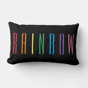 Oreiller lombaire RAINBOW / Noir