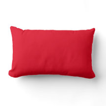 Oreiller Lombaire Rouge 33 cm x 53 cm