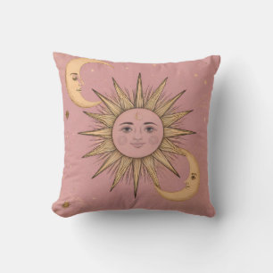 Oreiller Mandala Bohème Soleil, Lune