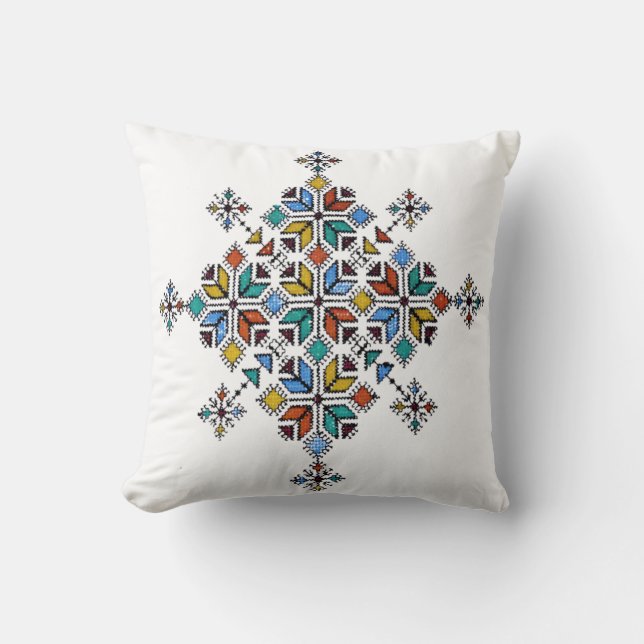 Oreiller marocain ، Élégance intemporelle (Recto)