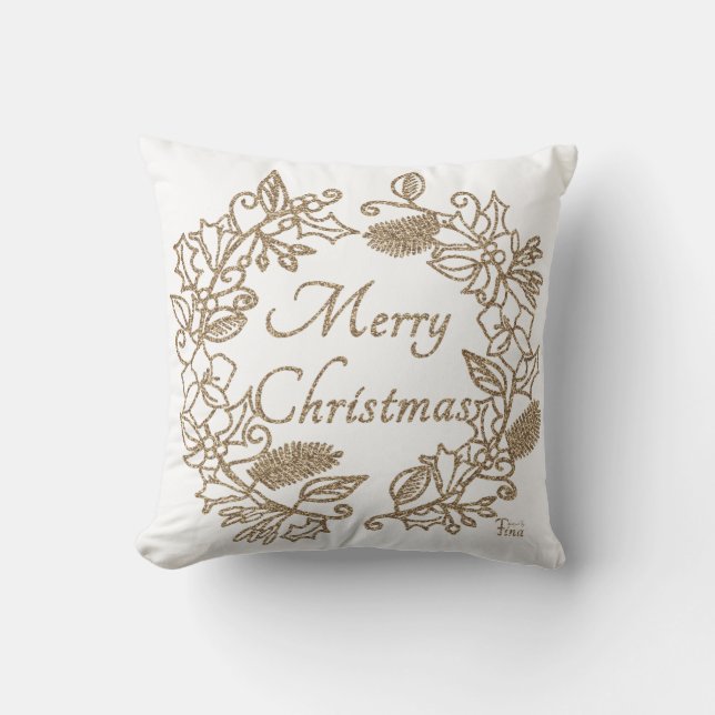 Oreiller Merry Christmas (Recto)