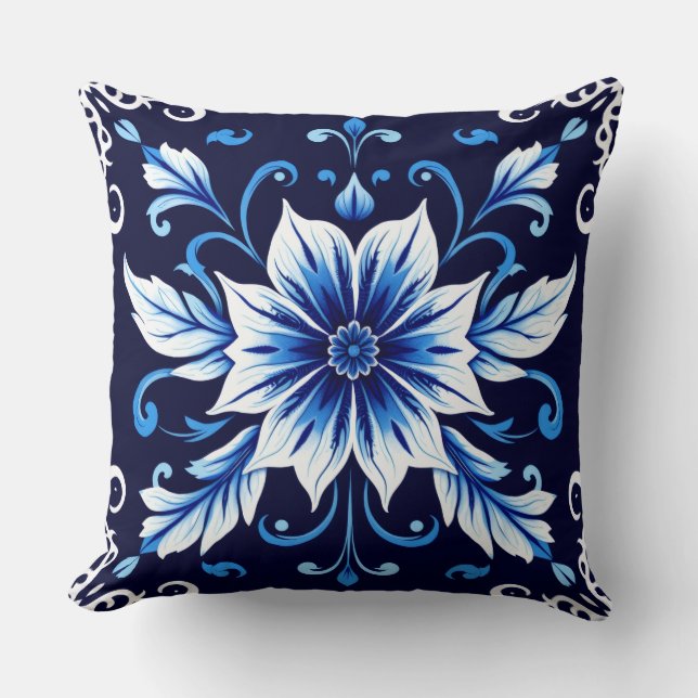 oreiller midnight bloom (Recto)
