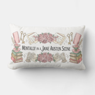 Oreiller mignon de Jane Austen, cadeau pour lecteu
