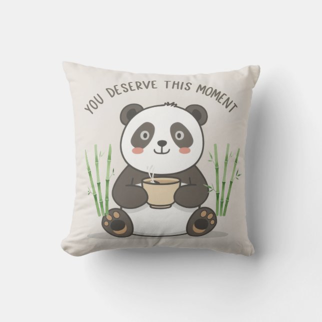 Oreiller Panda Mignon (Recto)