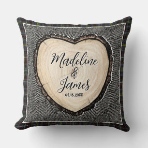 Oreiller personnalisé pour anniversaire de mariage