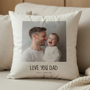 Oreiller photo personnalisé pour papa   Cadeau per