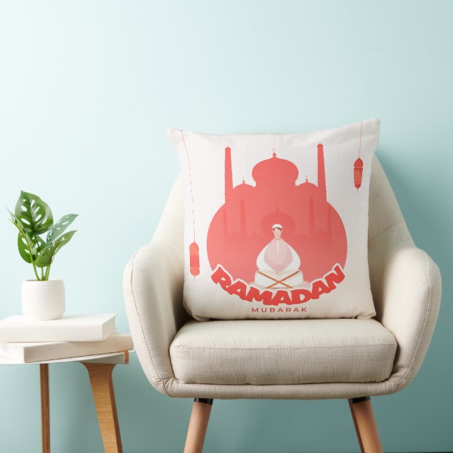 Oreiller Ramadan Mubarak (Chaise)