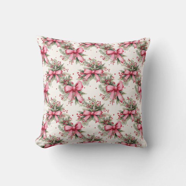 Oreiller rose de Noël (Recto)
