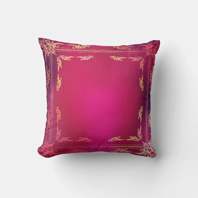 Oreiller rose et or (Recto)