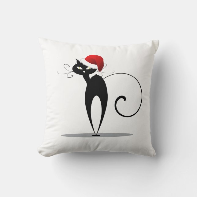 Oreiller Santa Cat (Recto)