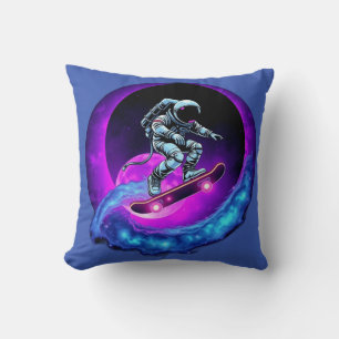 Oreiller skateboard Lunar Drift – Coussin Neon Spa