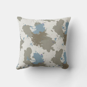 Oreiller Splash Abstrait Doux