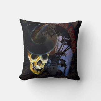 Oreiller squelette parlant Halloween
