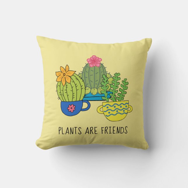 Oreiller Succulent Plante (Recto)