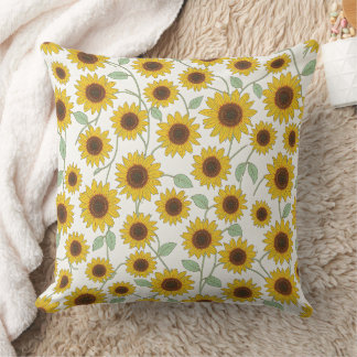 Oreiller tournesol