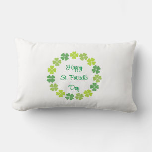 Oreiller trèfle de la Saint-Patrick