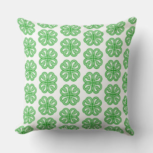 Oreiller trèfle de la Saint-Patrick