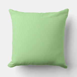 Oreiller vert à la menthe solide