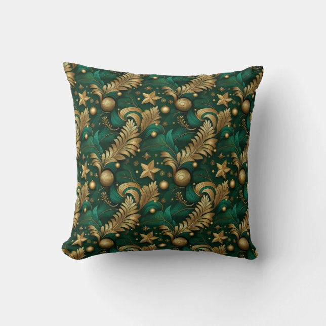 Oreiller vert et or (Recto)